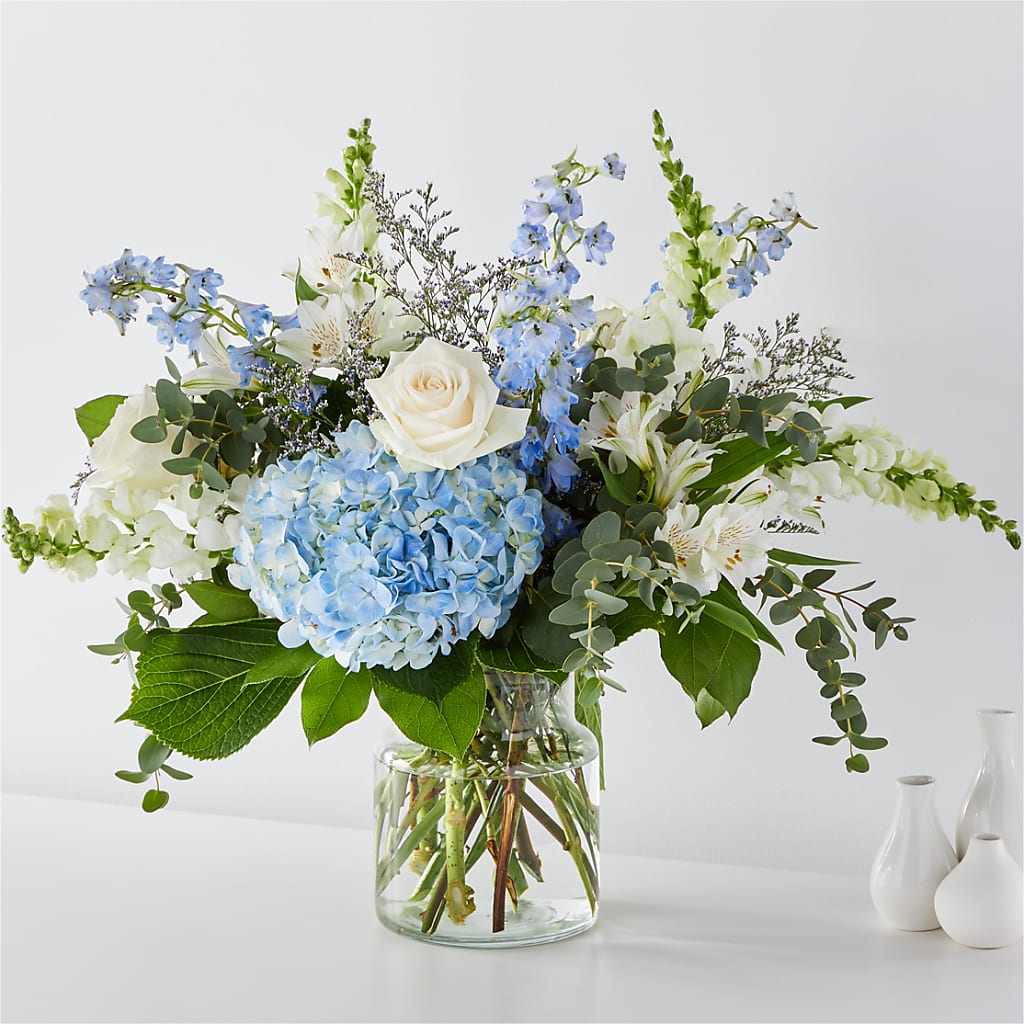 Coastal Blossom Bouquet – Floral Villa, Whitewater WI