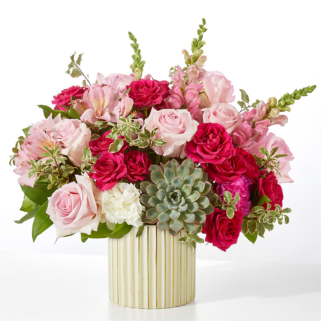 Magenta Musings Bouquet – Floral Villa, Whitewater WI
