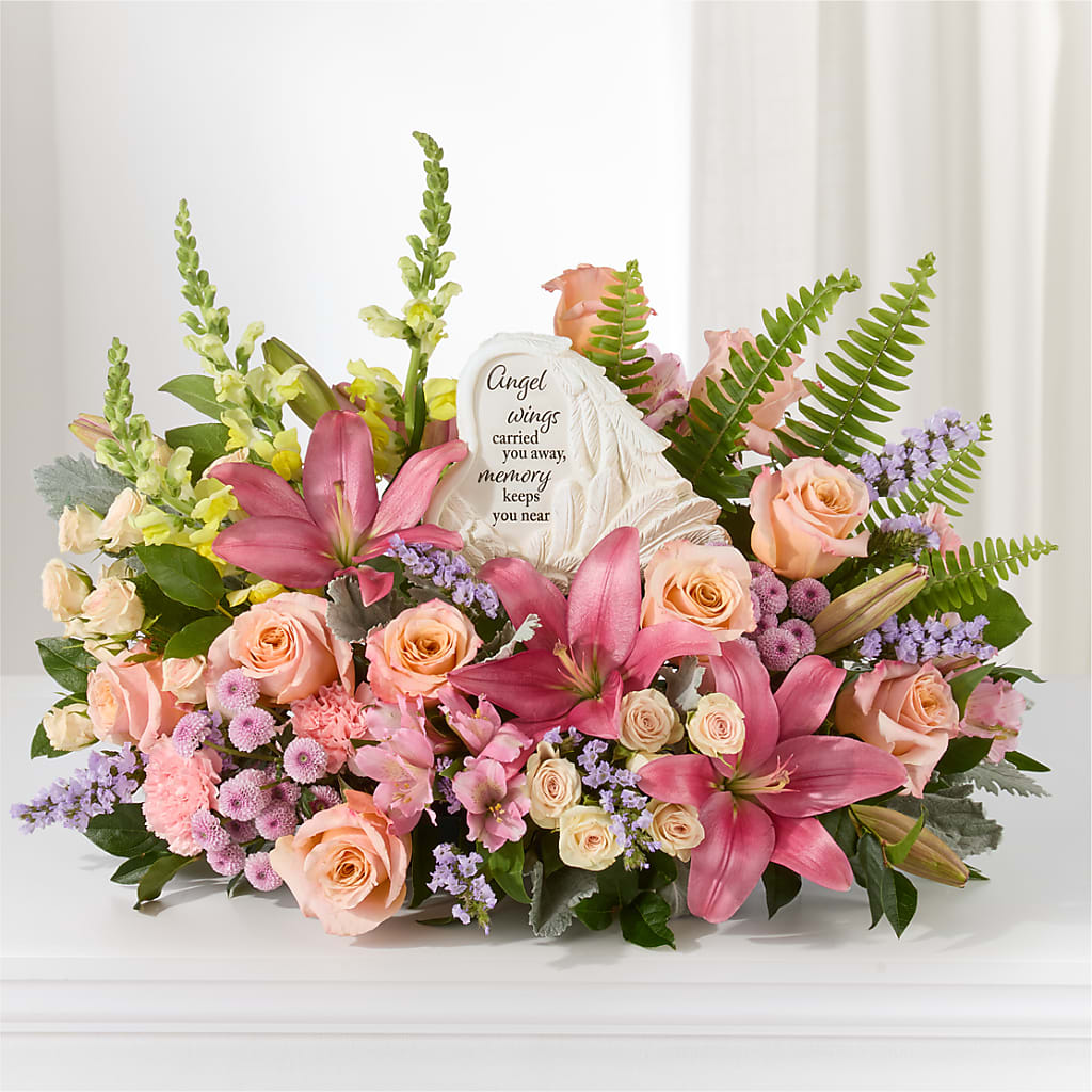 Gentle Light Arrangement – Floral Villa, Whitewater WI
