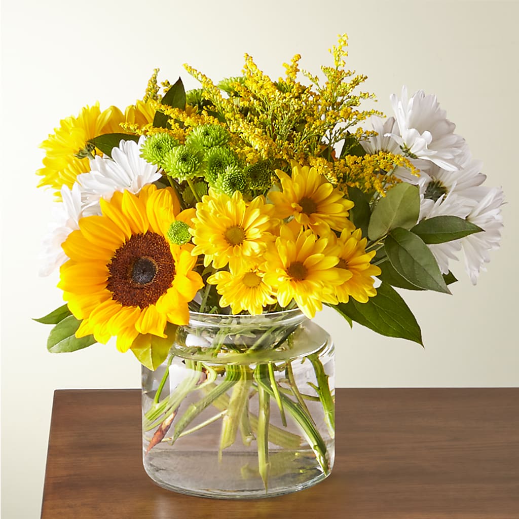 Hello Sunshine Bouquet – Floral Villa, Whitewater WI