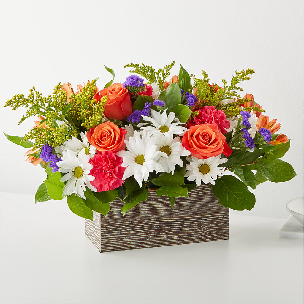 Oopsie Daisy Box Bouquet – Floral Villa, Whitewater WI