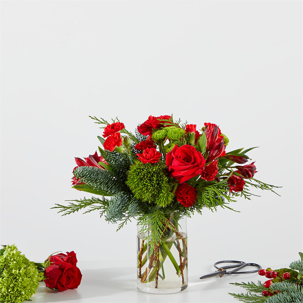 Merry Moment Bouquet – A Florist Original – Floral Villa, Whitewater WI