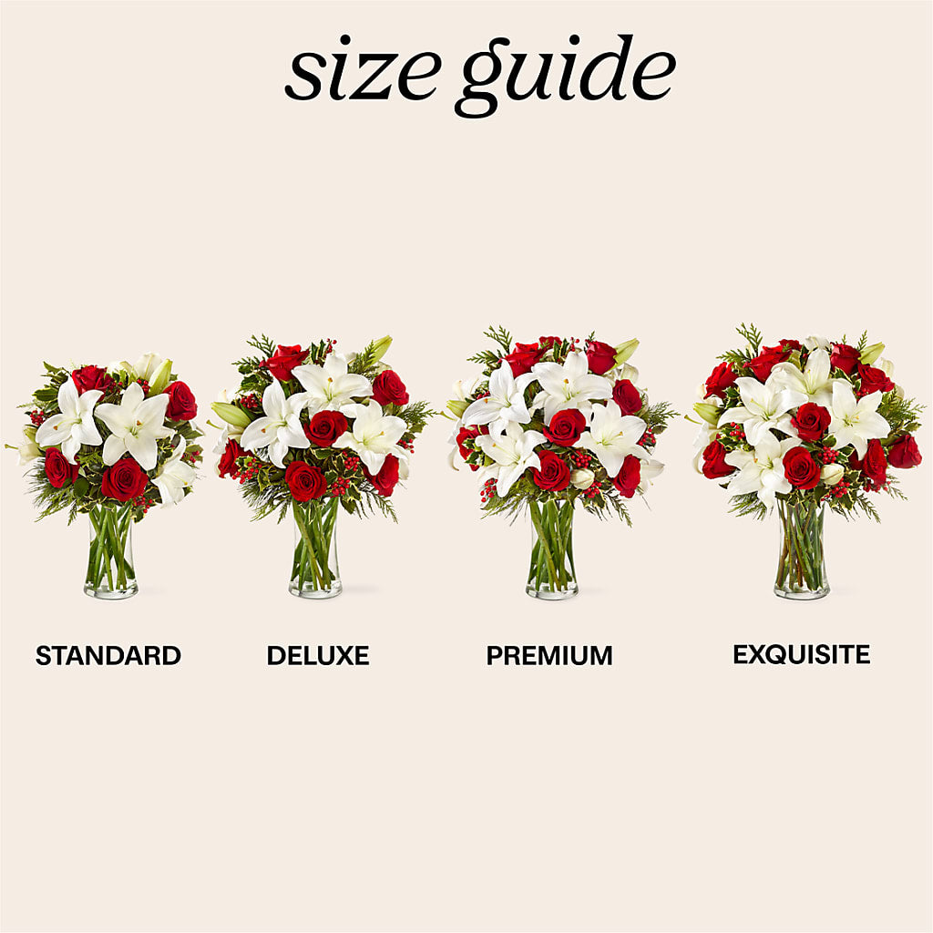 Sparkling Snowflakes Bouquet – Floral Villa, Whitewater WI
