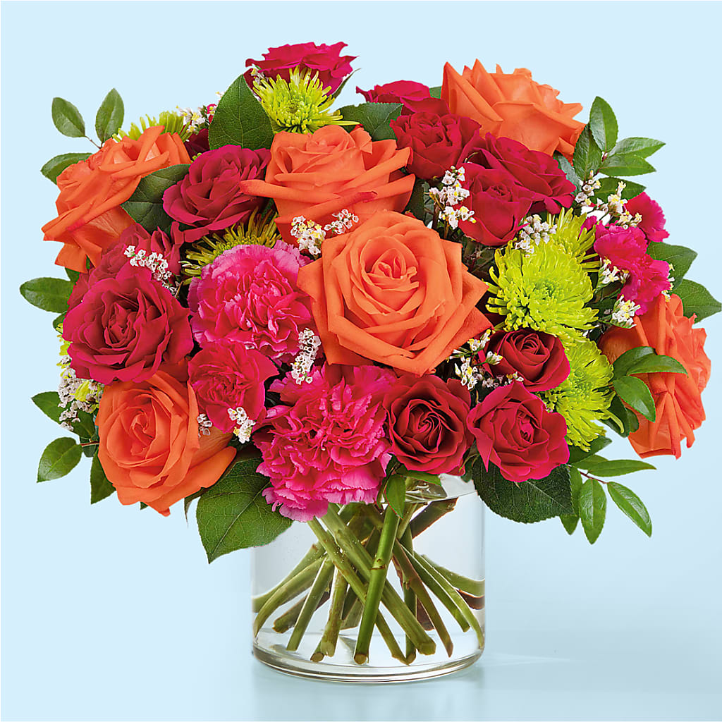 Colorful Carnival Bouquet – Floral Villa, Whitewater WI