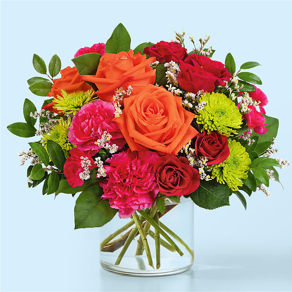 Colorful Carnival Bouquet – Floral Villa, Whitewater WI