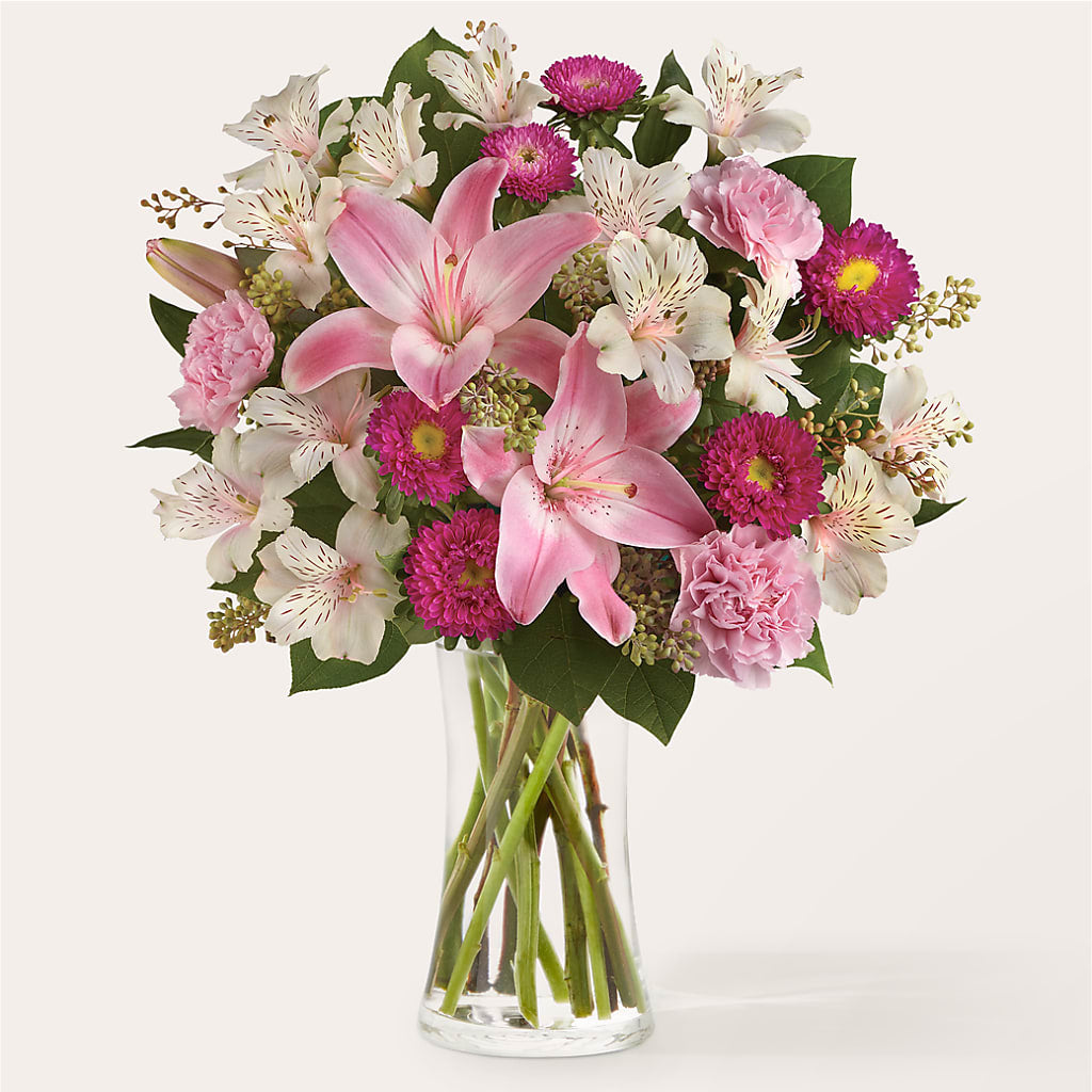 Feeling Fuchsia Bouquet – Floral Villa, Whitewater WI