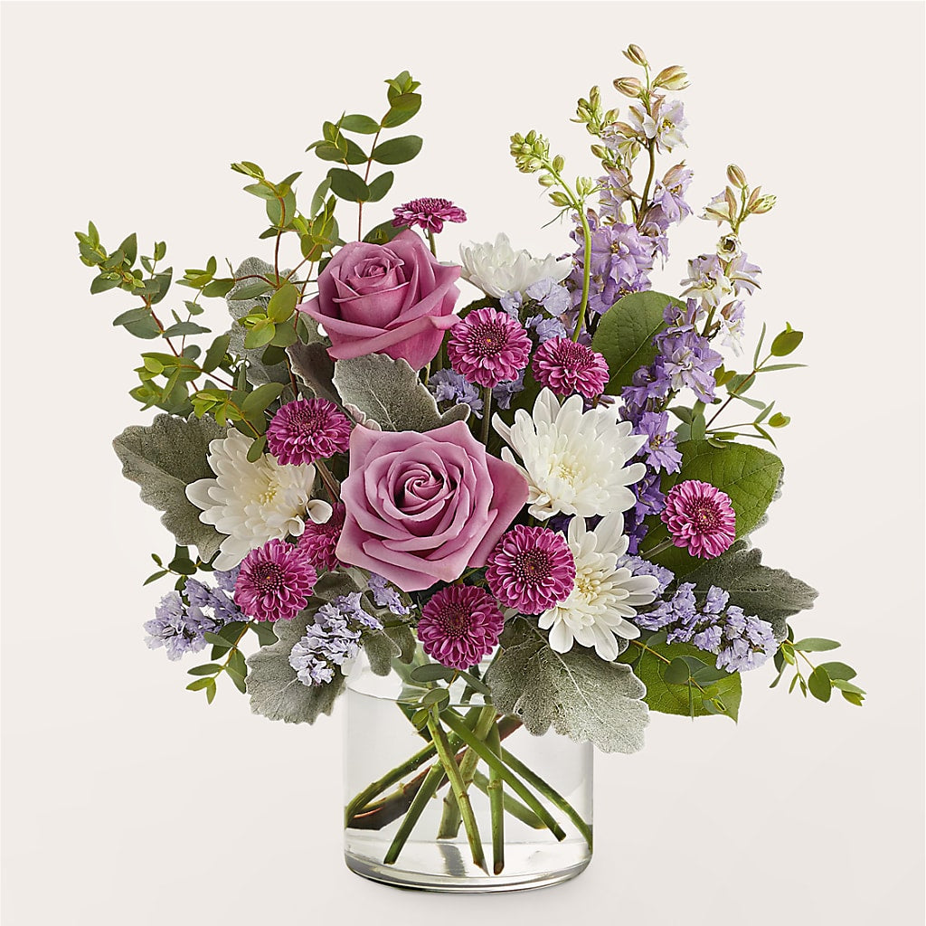 Violet Frost Bouquet – Floral Villa, Whitewater WI