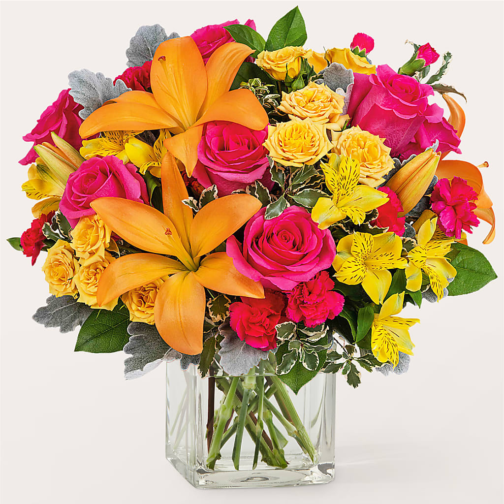 To the Tropics Bouquet – Floral Villa, Whitewater WI