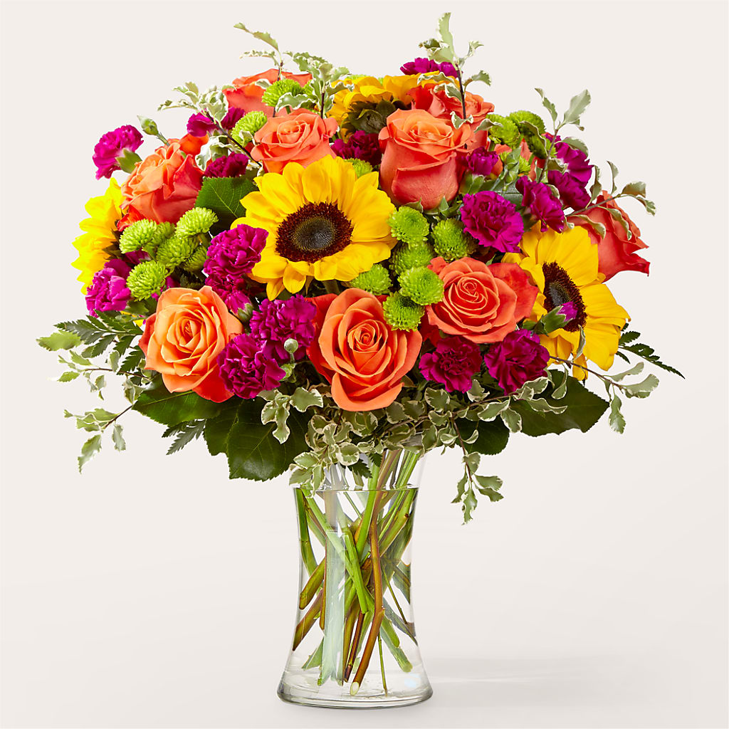 Warmth & Light Bouquet – Floral Villa, Whitewater WI