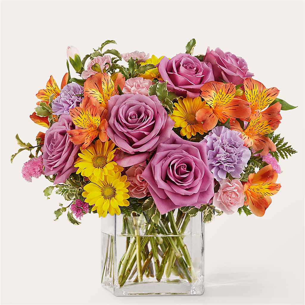 Shades of Happiness Bouquet – Floral Villa, Whitewater WI