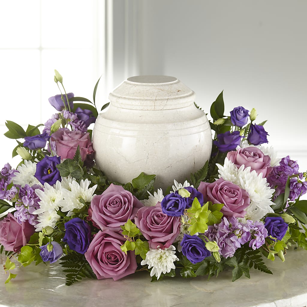 Blooming Sympathy Cremation Adornment – Floral Villa, Whitewater WI