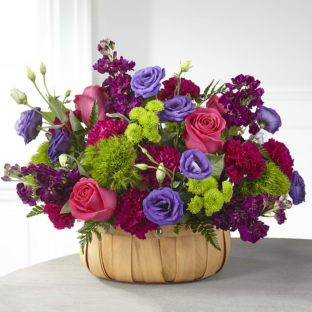 Serene Sanctuary Basket – Floral Villa, Whitewater WI