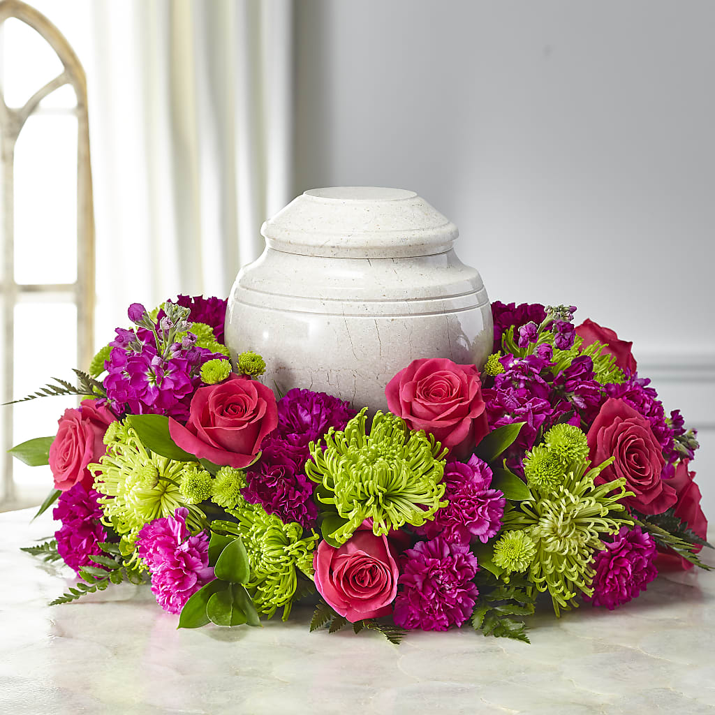 Hopeful Blessings Cremation Adornment – Floral Villa, Whitewater WI