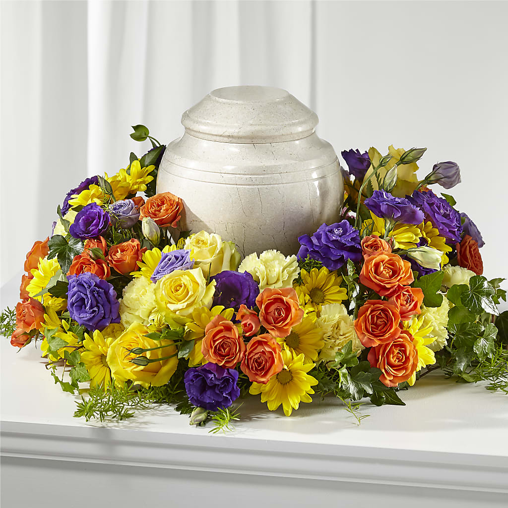 Blossoms of Remembrance Cremation Adornment – Floral Villa, Whitewater WI