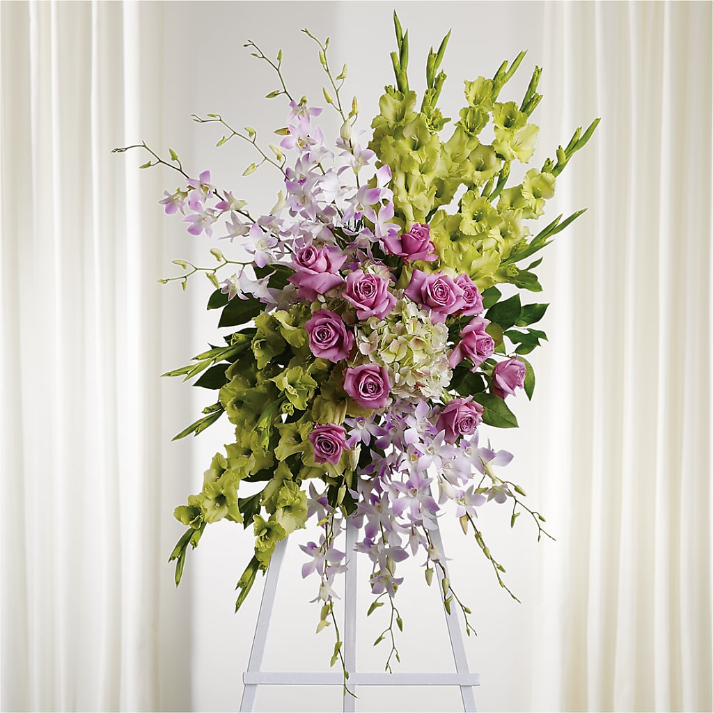 Lasting Legacy Standing Spray – Floral Villa, Whitewater WI