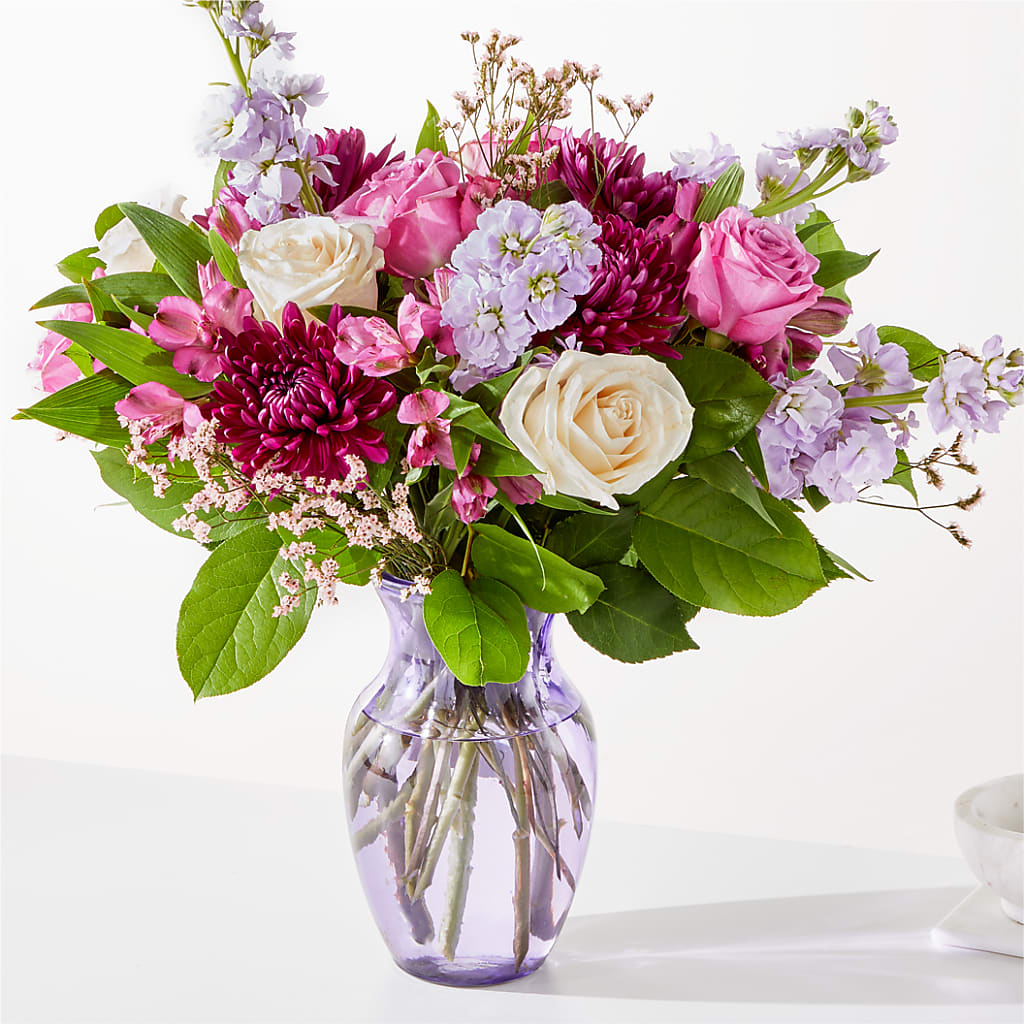 Amethyst Dreams Bouquet – Floral Villa, Whitewater WI