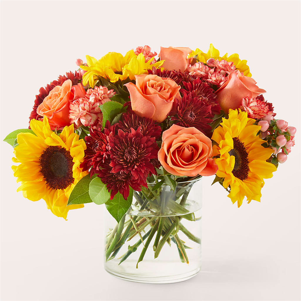 September Sunset Bouquet – Floral Villa, Whitewater WI