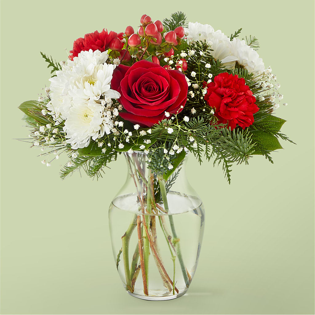 Chance of Flurries Bouquet – Floral Villa, Whitewater WI