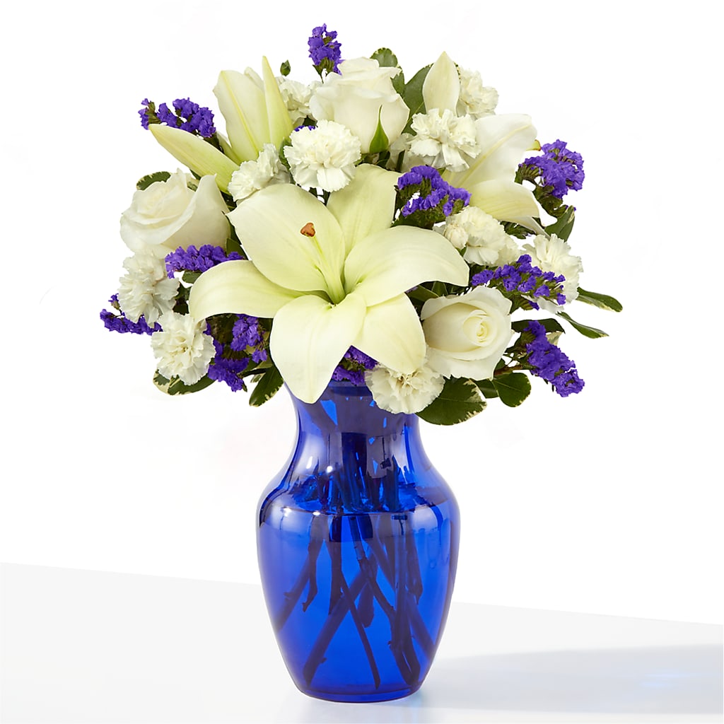 Sapphire Rush Bouquet – Floral Villa, Whitewater WI