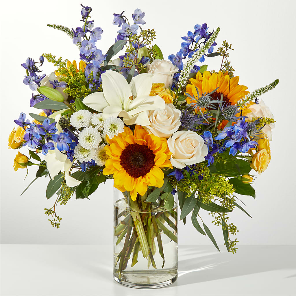 Wonderfully Sunny Bouquet – Floral Villa, Whitewater WI