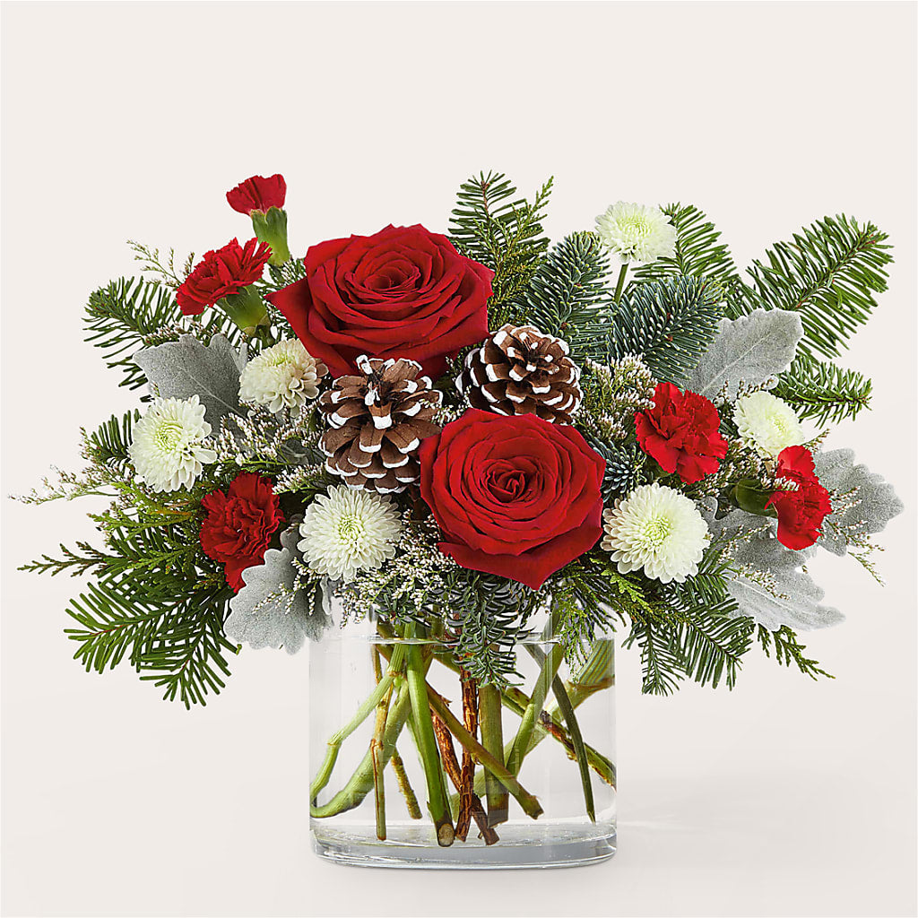 Yule Cheer Bouquet – Floral Villa, Whitewater WI