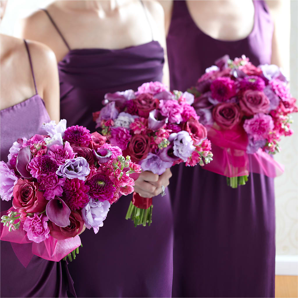 Bridesmaid's Garden Bouquet – Floral Villa, Whitewater WI