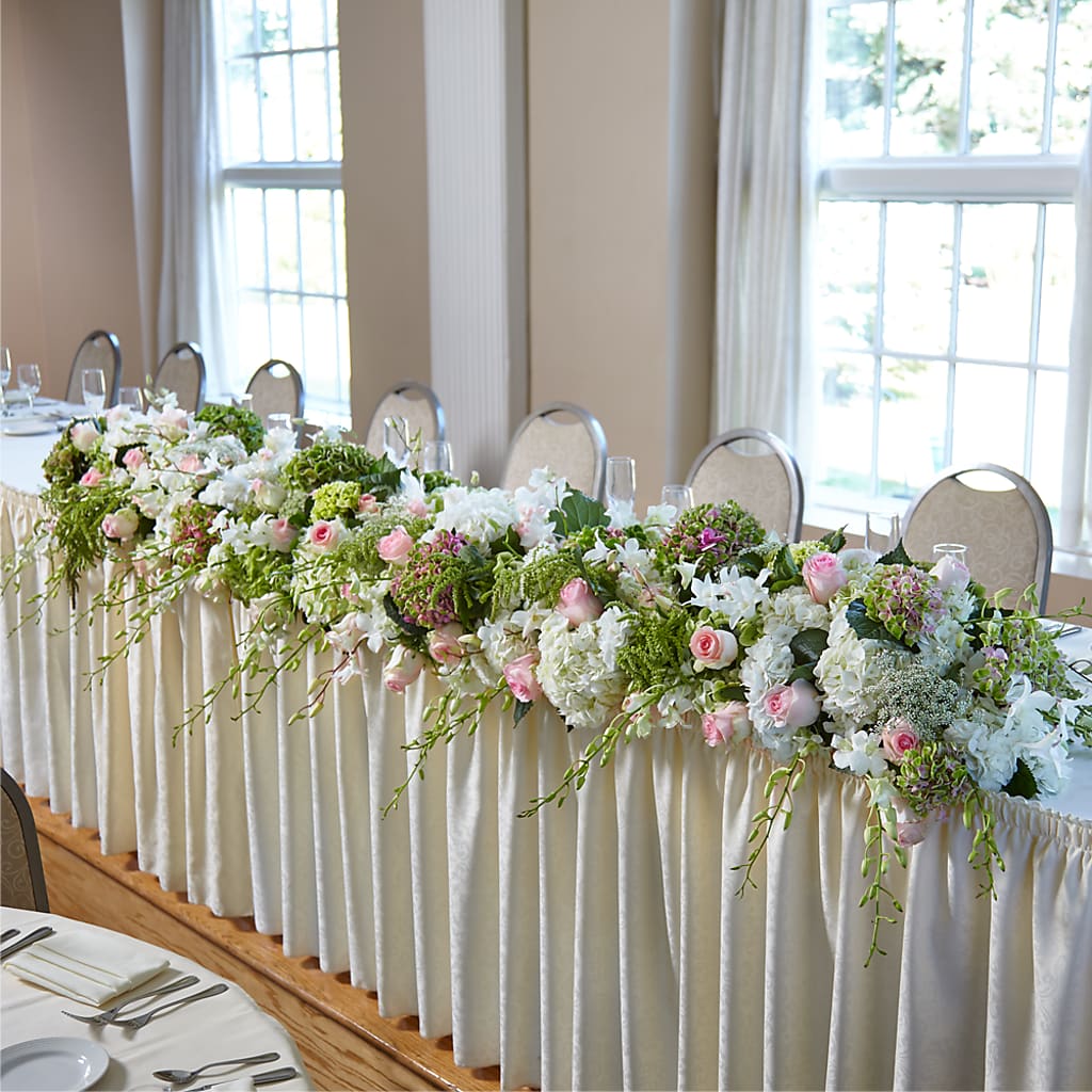 State of Joy Head Table Arrangement – Floral Villa, Whitewater WI