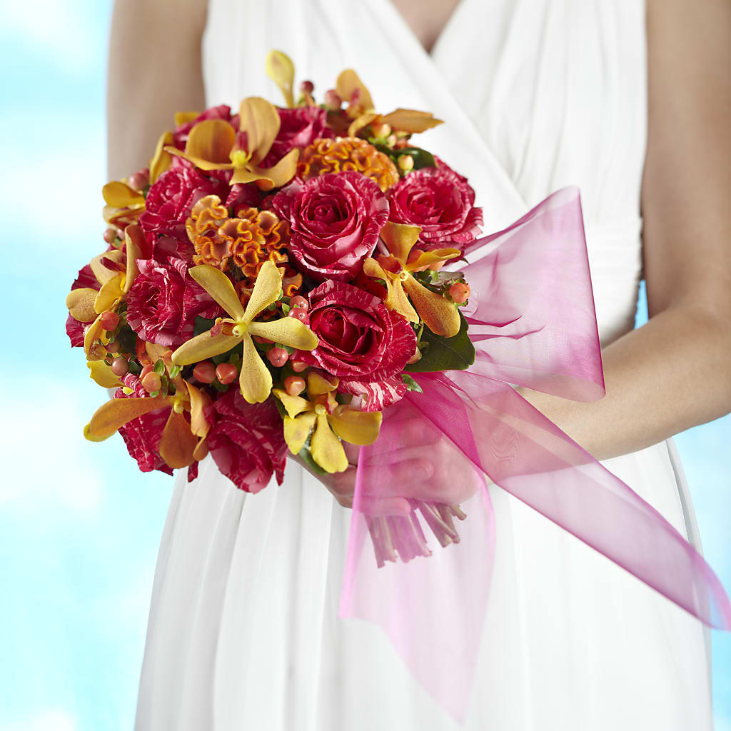 Brilliant Shades of Love Bouquet – Floral Villa, Whitewater WI