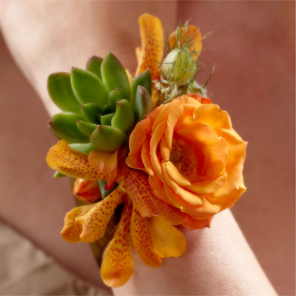 Irresistible Love Wrist Corsage – Floral Villa, Whitewater WI