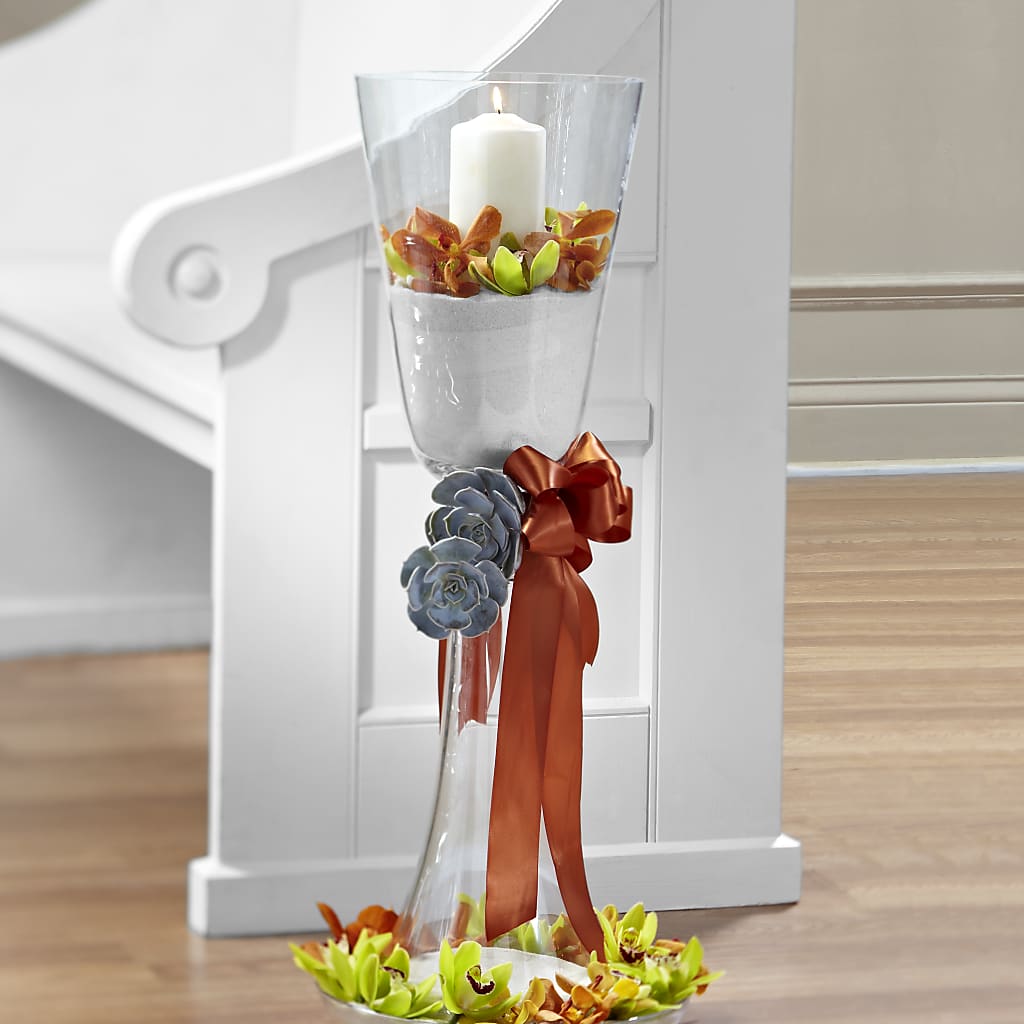 Matrimony Pew Decor – Floral Villa, Whitewater WI