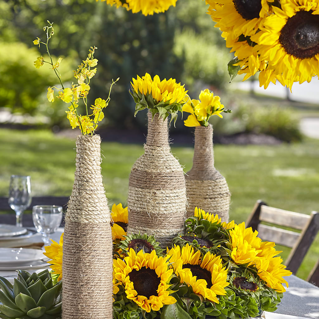 Sublime Garden Centerpiece – Floral Villa, Whitewater WI