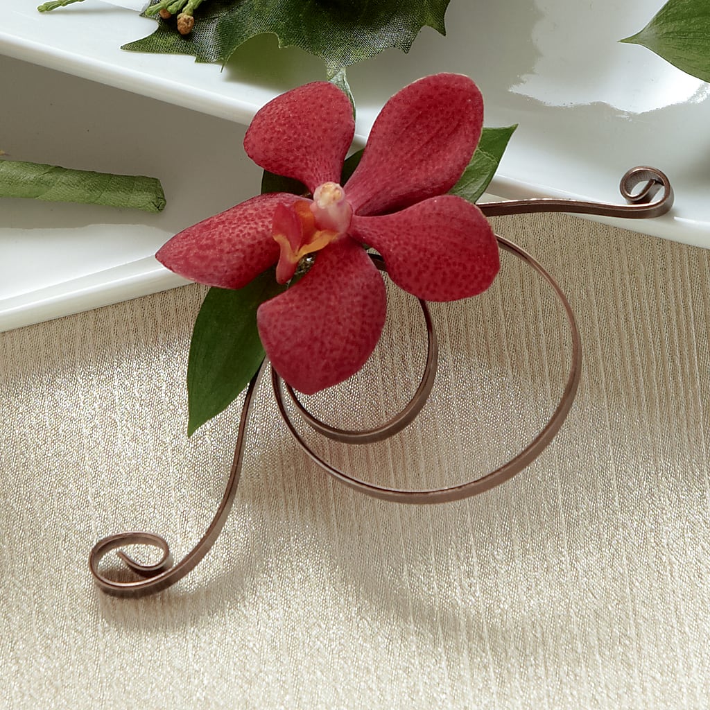 Red Mokara Boutonniere – Floral Villa, Whitewater WI