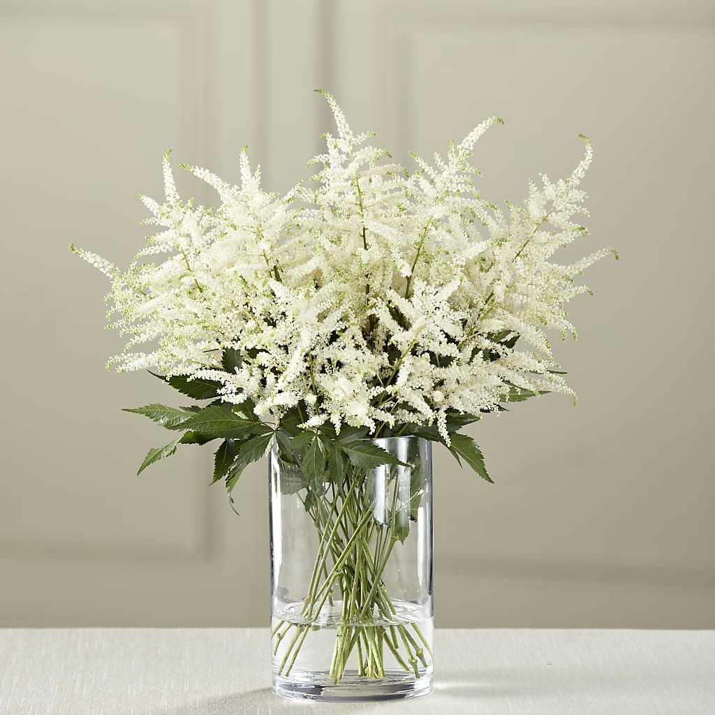 White Astilbe Bouquet – Floral Villa, Whitewater WI