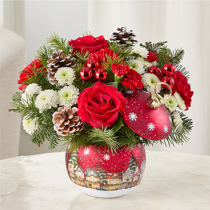 Christmas Carols Ornament –  Floral Villa, Whitewater WI