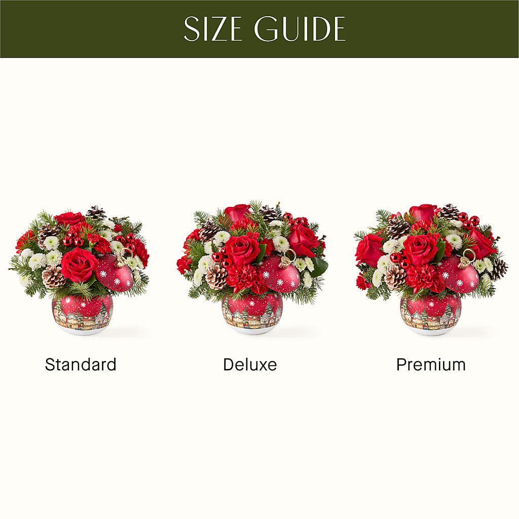 Christmas Carols Ornament –  Floral Villa, Whitewater WI