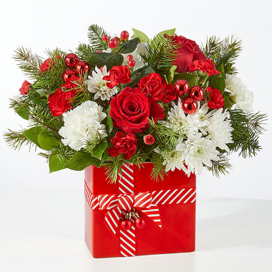 Presents Under the Tree Bouquet –  Floral Villa, Whitewater WI