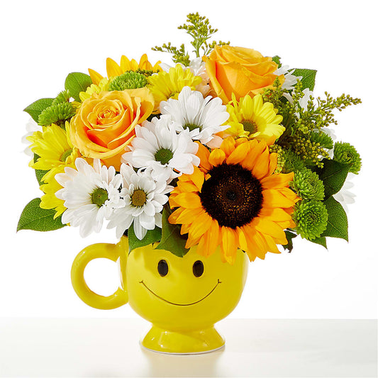 Be Happy Bouquet –  Floral Villa, Whitewater WI