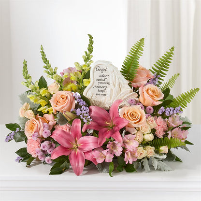 Gentle Light Arrangement –  Floral Villa, Whitewater WI