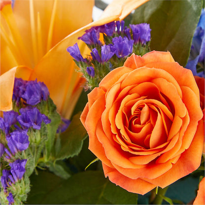 Radiant Citrus Box Bouquet –  Floral Villa, Whitewater WI