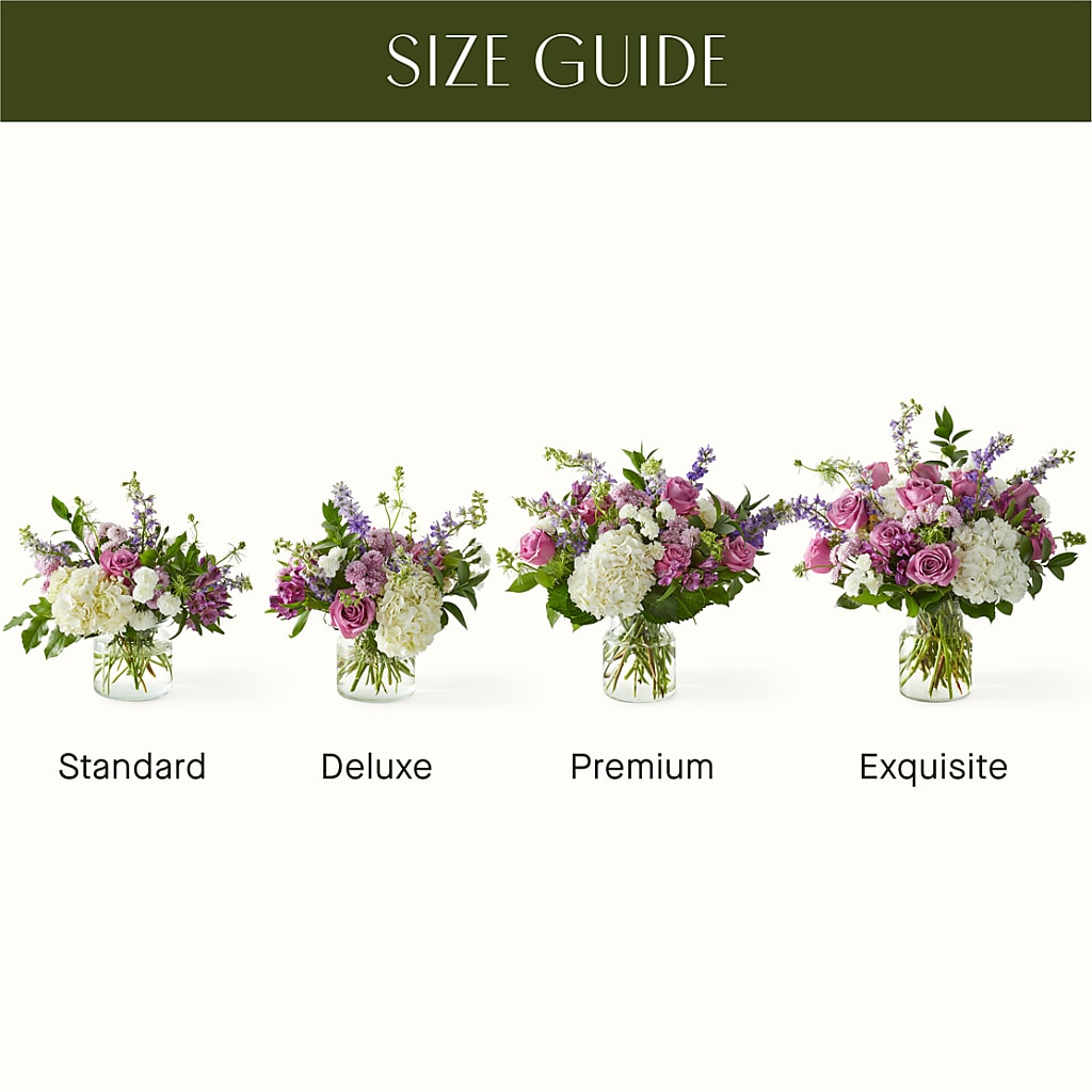 Violet Caress Bouquet –  Floral Villa, Whitewater WI