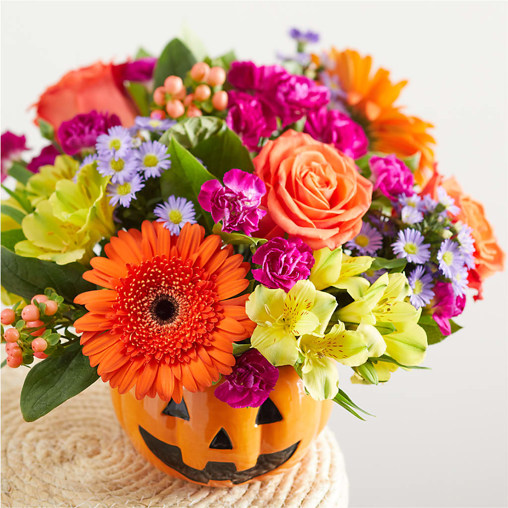Tricks & Treats Pumpkin –  Floral Villa, Whitewater WI