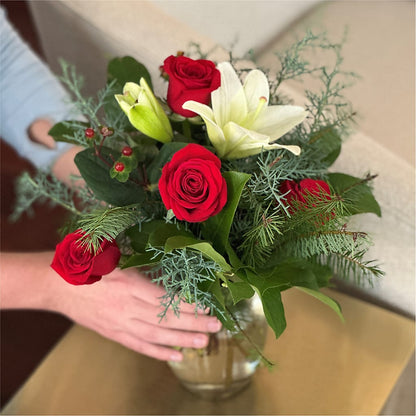 Glittering Lights Bouquet –  Floral Villa, Whitewater WI