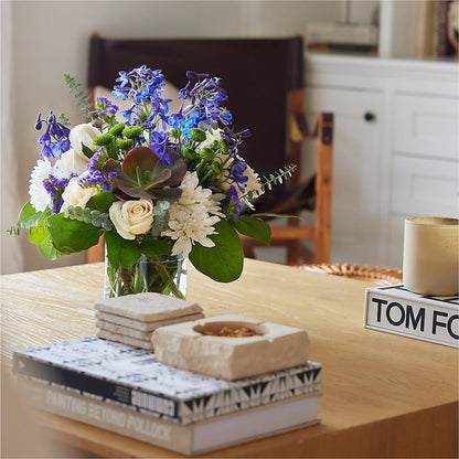 Cerulean Waves Bouquet –  Floral Villa, Whitewater WI