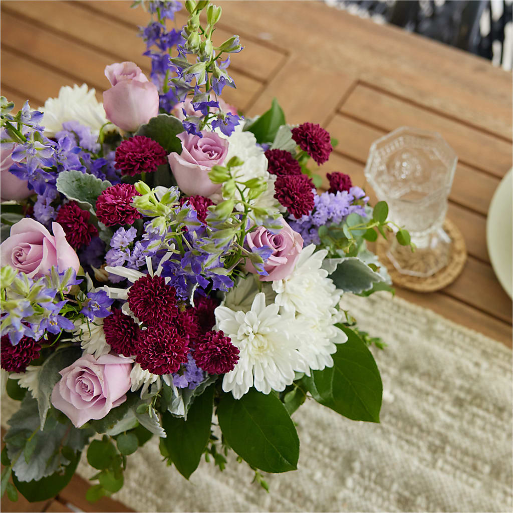 Violet Frost Bouquet –  Floral Villa, Whitewater WI