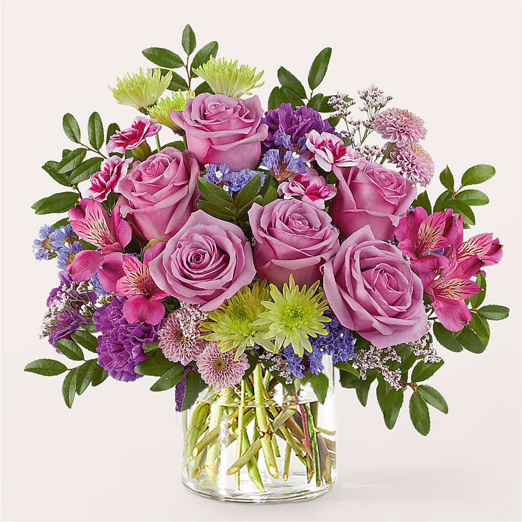 Glass Half Full Bouquet –  Floral Villa, Whitewater WI