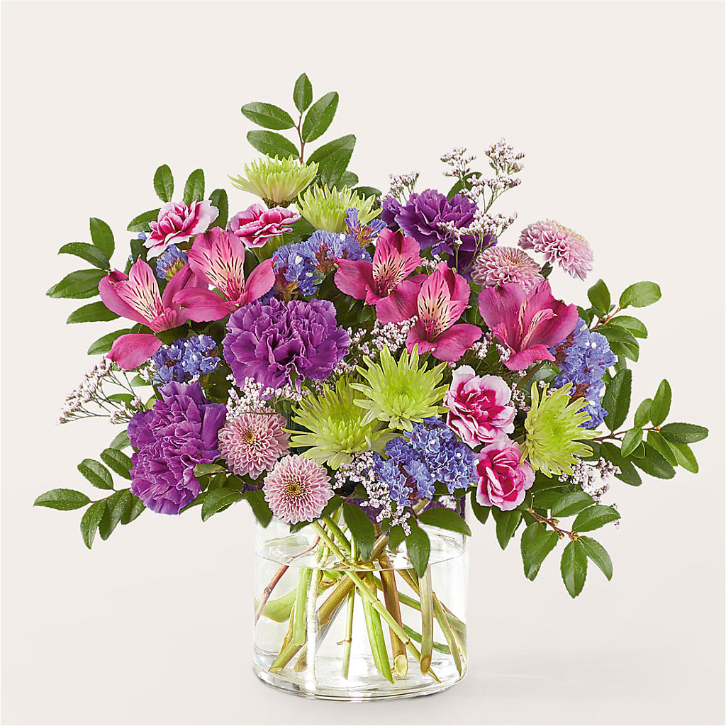 Glass Half Full Bouquet –  Floral Villa, Whitewater WI