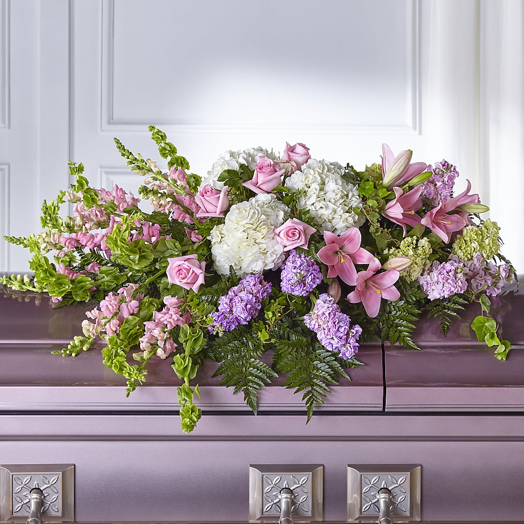 Life's Gratitude Casket Spray –  Floral Villa, Whitewater WI
