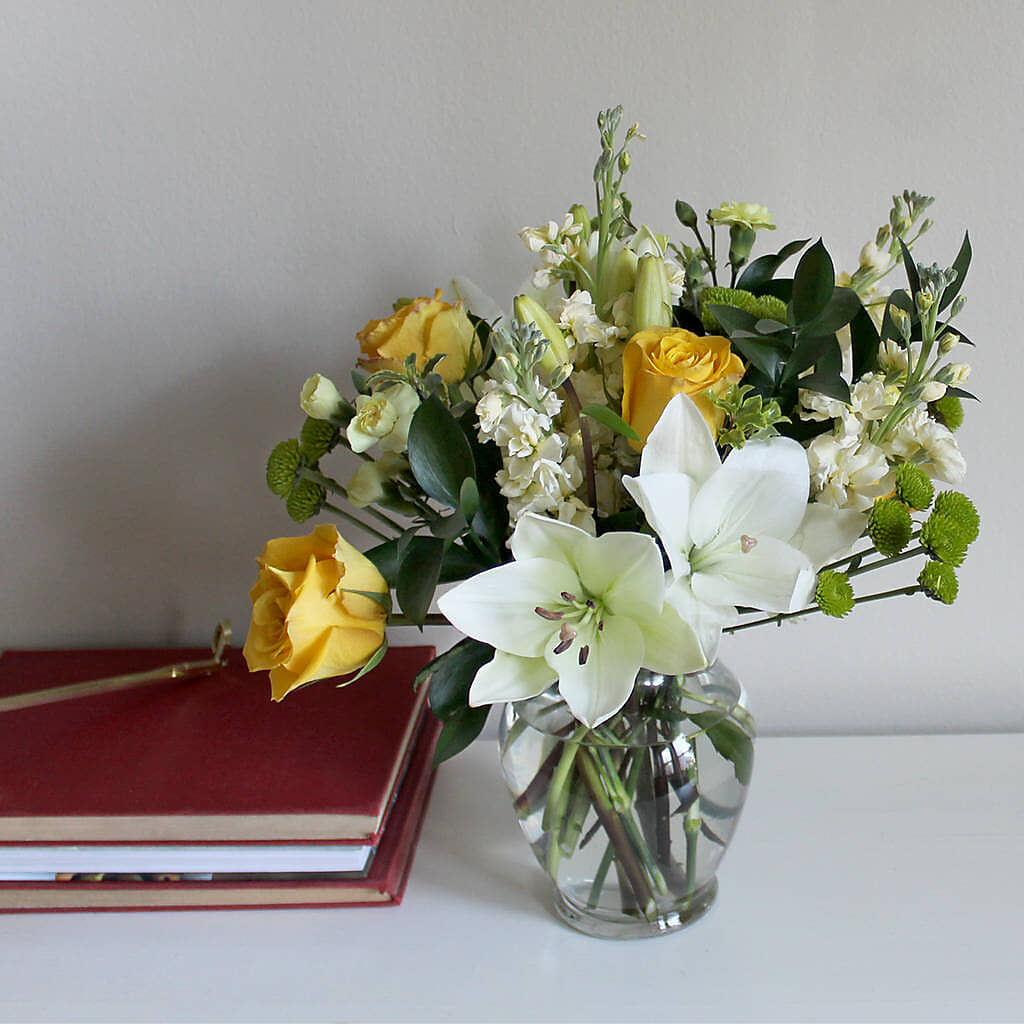 Hope & Serenity Bouquet –  Floral Villa, Whitewater WI