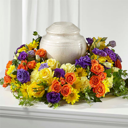Blossoms of Remembrance Cremation Adornment –  Floral Villa, Whitewater WI