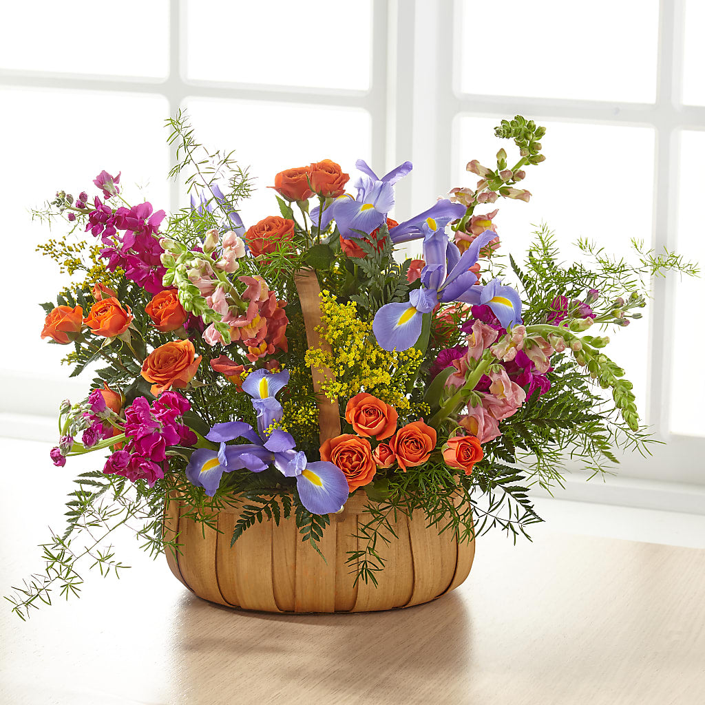 Garden of Life Basket –  Floral Villa, Whitewater WI